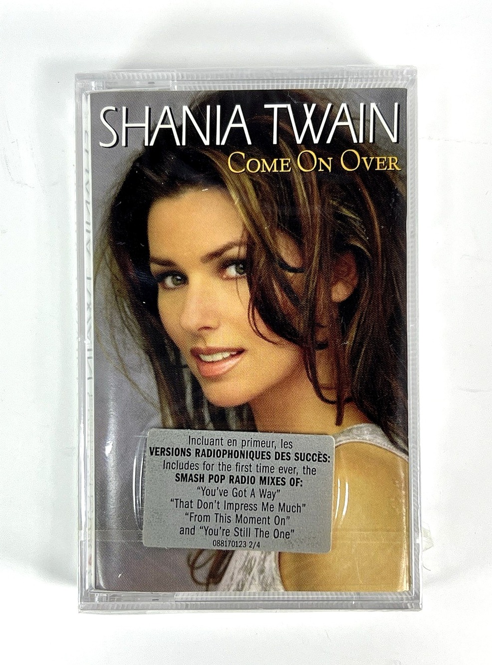 Shania Twain Come On Over 1999 Cassette Canadian International Version Sealed
